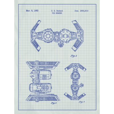 Tie Bomber Blueprint