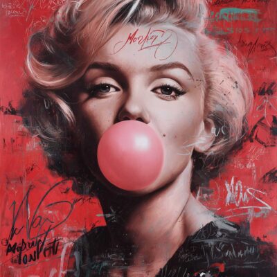 Marilyn Basquiat Gum